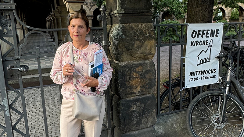 Versöhnungskirche Dresden AfD Verbot Wahlkreis Dresden 5 Martina Jost evangelisch lutherische Kirche Dresden Blasewitz